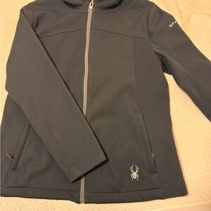 Spyder Black Softshell Jacket